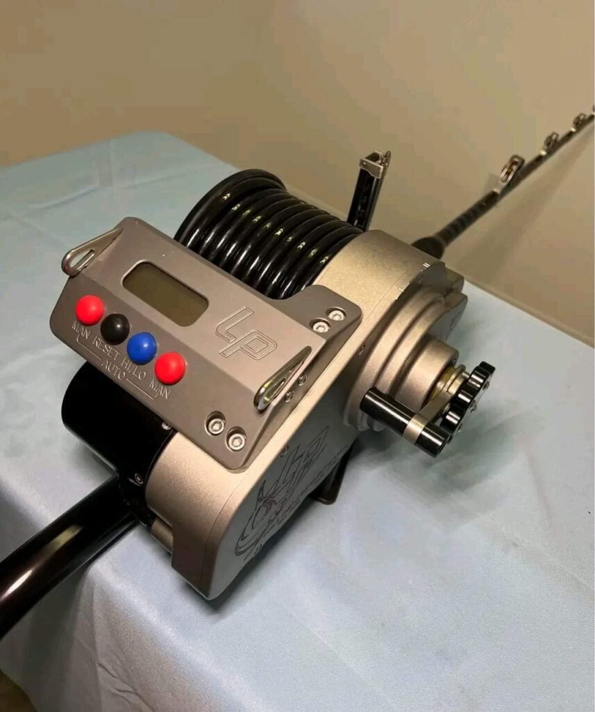 LindgrenPitman S1200 with 80Ib braid Fishing Tackle and Reels